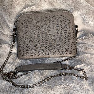 Gray Detailed Purse 👜